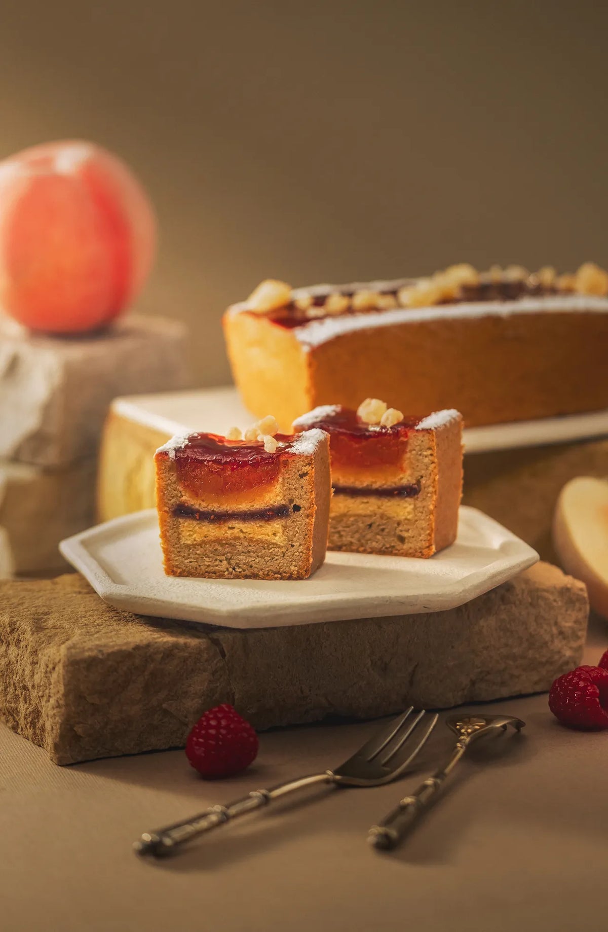 Peach Melba